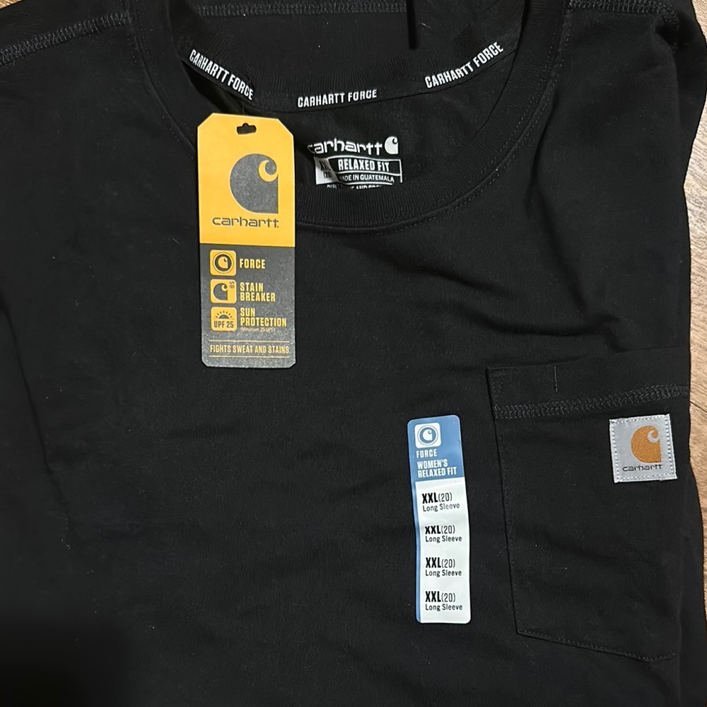 Carhartt Black Long Sleeve Shirt